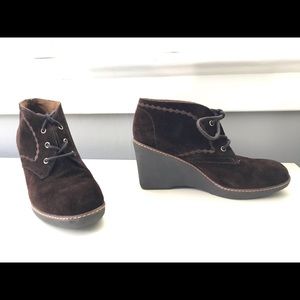 New suede ankle boots